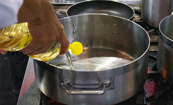 descarte de oleo de cozinha