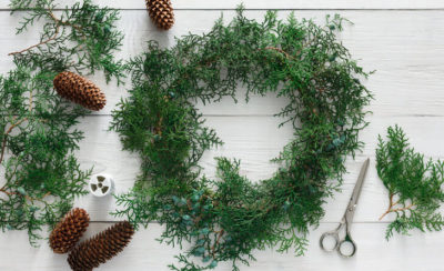 decoração de natal sustentavel