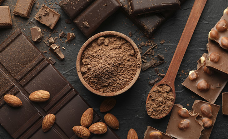 Tipos de chocolate vegano