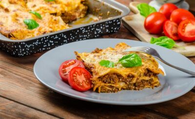 Imagem de lasanha bolonhesa