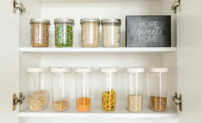 Armário da cozinha.