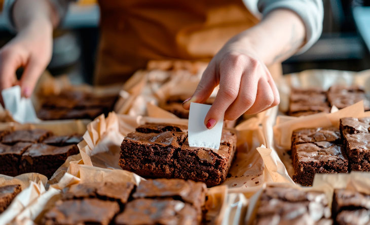 como fazer brownie para vender interna