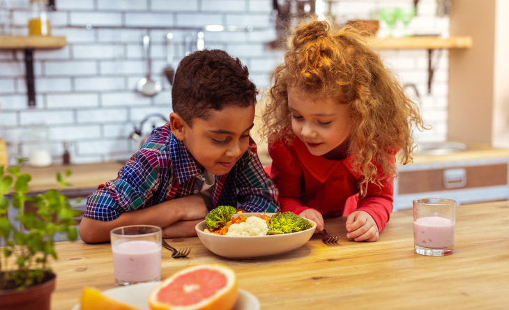 alimentação para o crescimento infantil