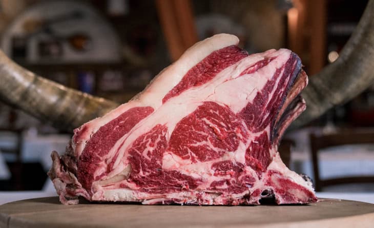 Corte de carne nobre.